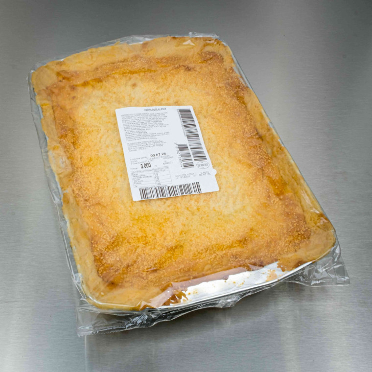 Hachis parmentier dor&eacute; au four 3 kg env. | Calidel Pro