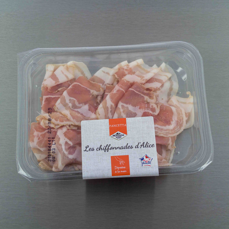 Chiffonnades de pancetta 80 g | Calidel Pro Chiffonnades de pancetta 80 g | Calidel Pro