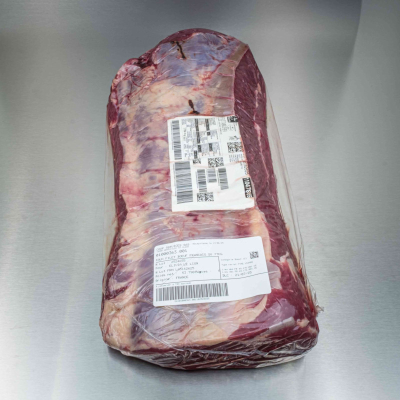 Faux filet de b&oelig;uf 9 kg env. | Calidel Pro