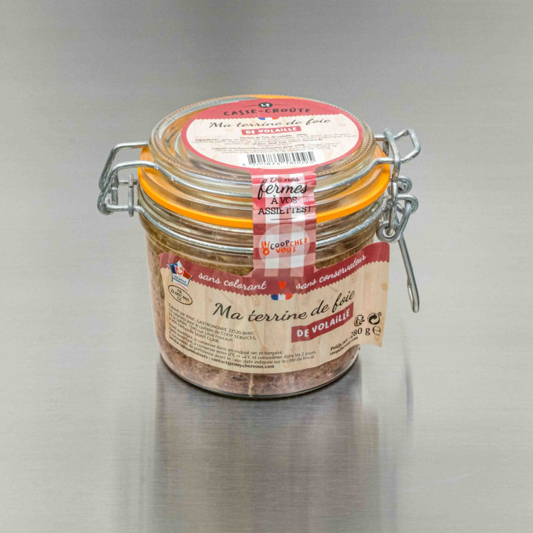 Terrine de foie de volaille 280 g | Calidel Pro