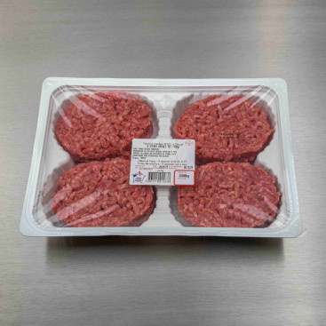 Steak hach&eacute; ovale 15% MG (8 pi&egrave;ces de 125 g)