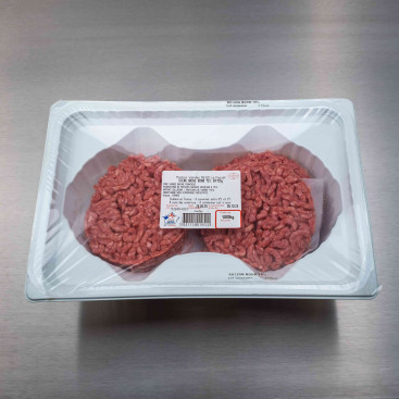 Steak hach&eacute; rond 15% MG (8 pi&egrave;ces de 125 g)