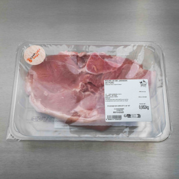 Rouelle de jambon de porc 1kg200 env.