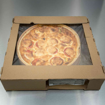 Quiche courgette et chèvre 2kg850 env.