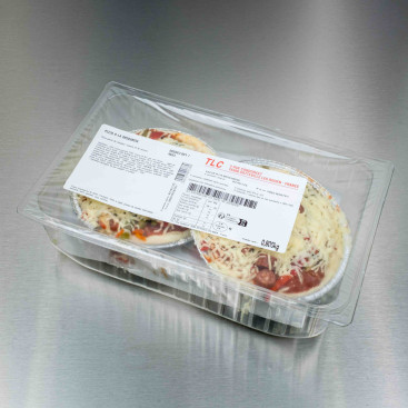 Pizza individuelle à la basquaise (4 pizzas de 200 g)