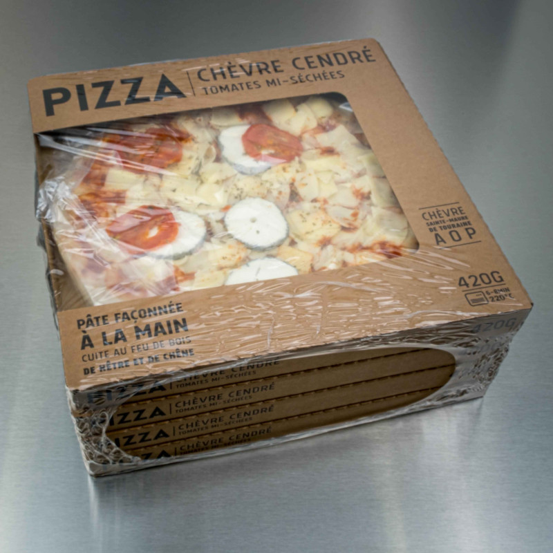 Pizza chèvre cendré tomates mi-séchées 420 g | Calidel Pro Pizza chèvre cendré tomates mi-séchées 420 g | Calidel Pro