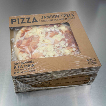 Pizza mozarella jambon speck 420 g
