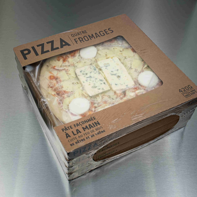 Pizza 4 fromages 420 g | Calidel Pro