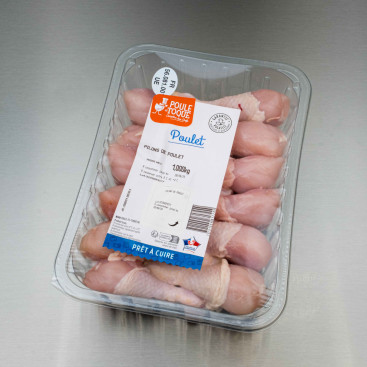 Pilon de poulet blanc 1 kg (env. 10 pilons)