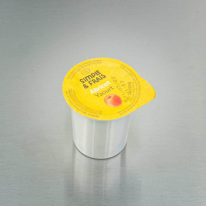 Yaourt du march&eacute; abricot 125 g | Calidel Pro