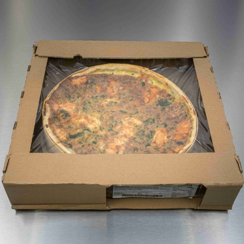 Quiche saumon épinard 3 kg env. | Calidel Pro Quiche saumon épinard 3 kg env. | Calidel Pro