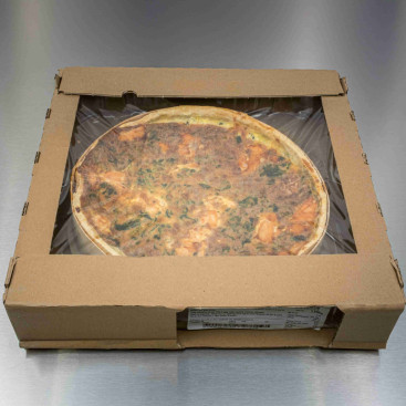 Quiche saumon épinard 3 kg env.