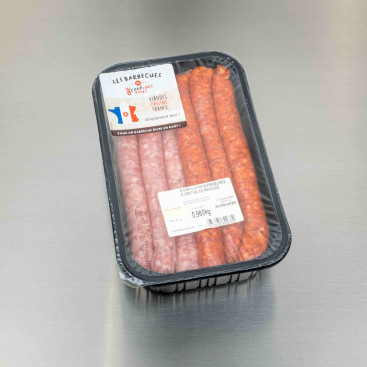 Assortiment 6 chipolatas / 6 merguez