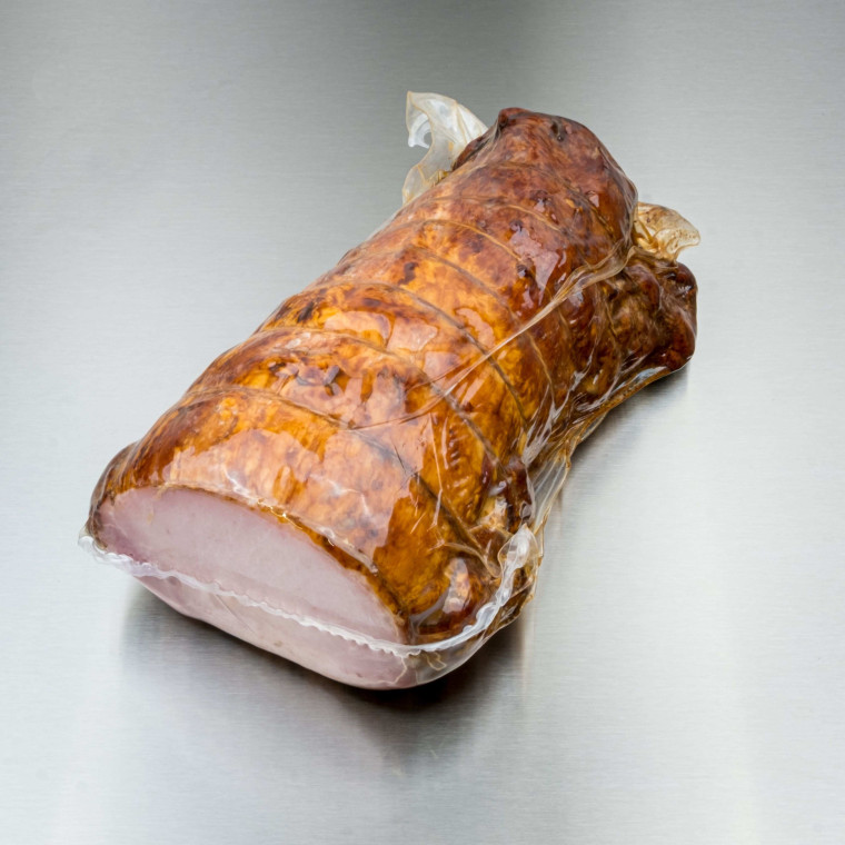 R&ocirc;ti de porc cuit sup&eacute;rieur dor&eacute; &agrave; la fleur de sel 1kg900 env. | Calidel Pro