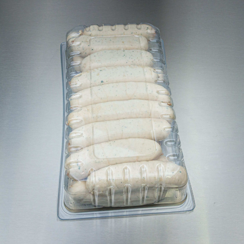 Boudin blanc Grande Hermine &agrave; l'ancienne 2kg400 env. (18 boudins) | Calidel Pro