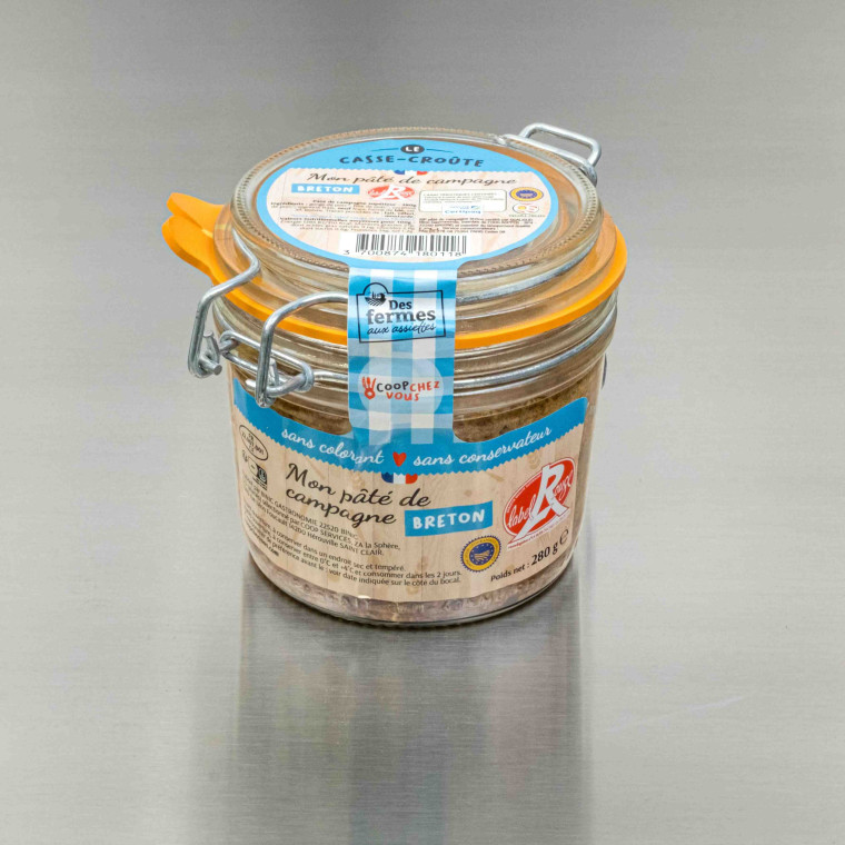 Terrine de campagne Breton 280 g | Calidel Pro