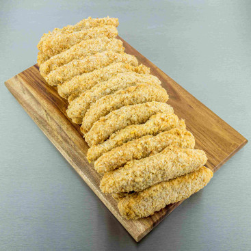 Spicy filets au poulet cuit pan&eacute;s 1 kg
