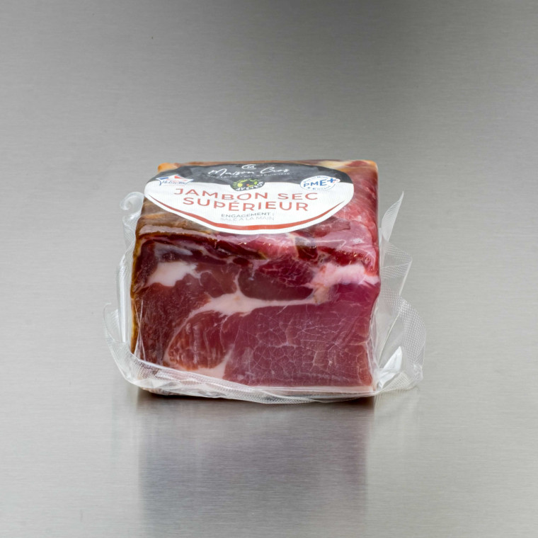 Jambon sec sup&eacute;rieur 9 mois sans os 850 g env. | Calidel Pro