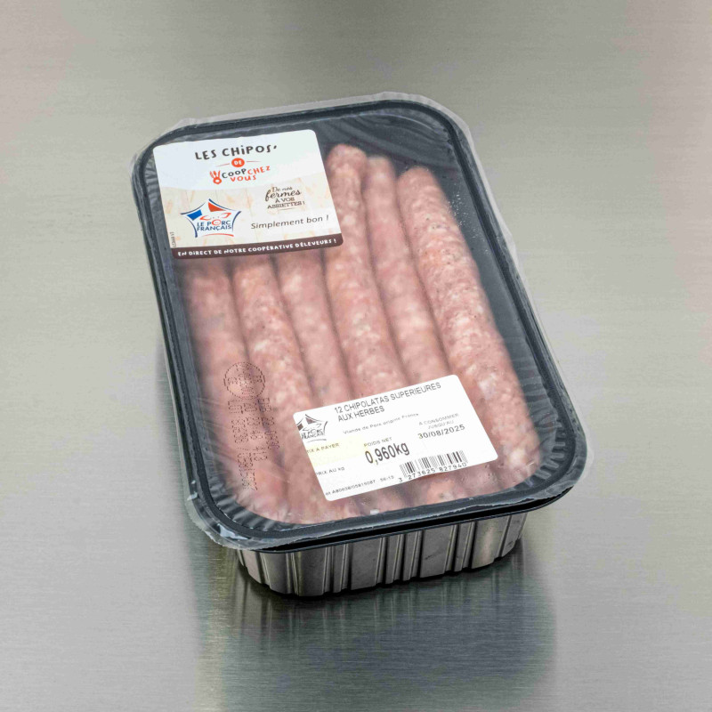 Chipolatas aux herbes | Calidel Pro