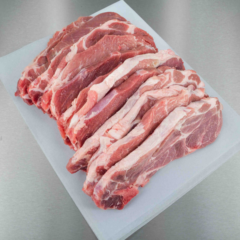C&ocirc;tes de porc &eacute;chine 175 g | Calidel Pro