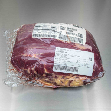 Basse c&ocirc;te de boeuf sans os 4 faces 6kg600 env.