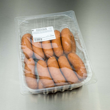 Saucisse fum&eacute;e Alsacienne (28 pi&egrave;ces de 50 g env.)