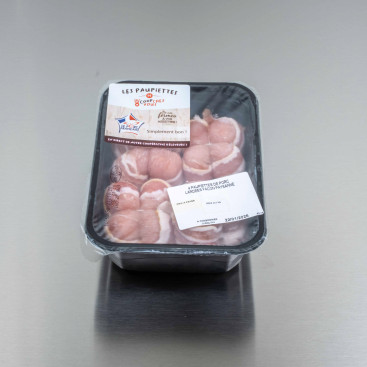 Paupiette à la paysanne 640 g (4 paupiettes de 160 g)