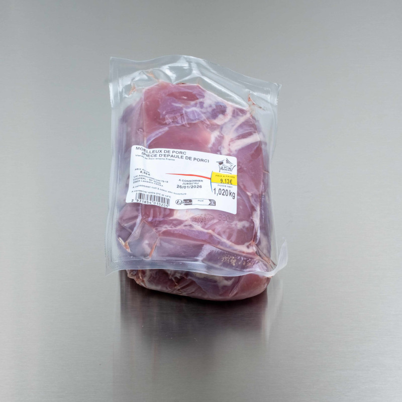 Moelleux de porc 1 kg env. | Calidel Pro
