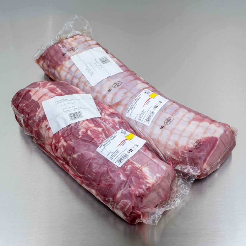 Longe de porc sans os sans filet mignon 6kg500 env. | Calidel Pro